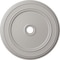 Ekena Millwork Classic Ceiling Medallion (Fits Canopies up to 5 1/2"), 41 1/8"OD x 4"ID x 2 1/8"P, Ultra Pure White CM41CLUWF - alternate 1